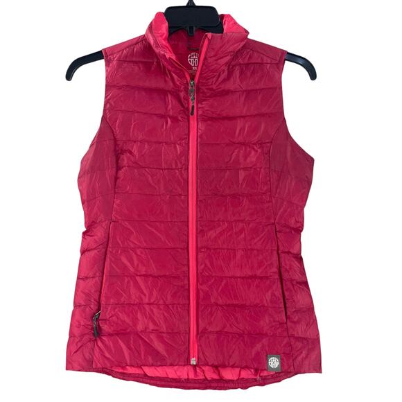 REI Co-op Down Fill Vest Womens Jacket Puffer XS Pink Zip Outdoor Gorpecore - Picture 1 of 13